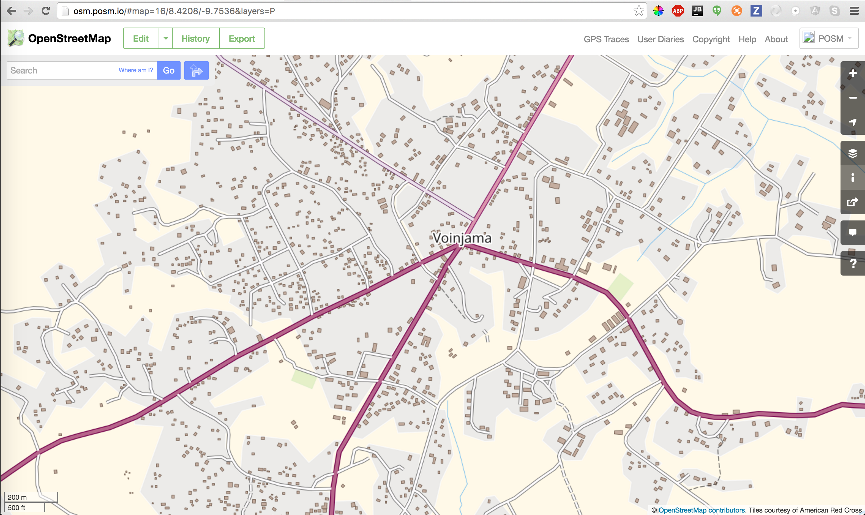 Tiles in OpenStreetMap